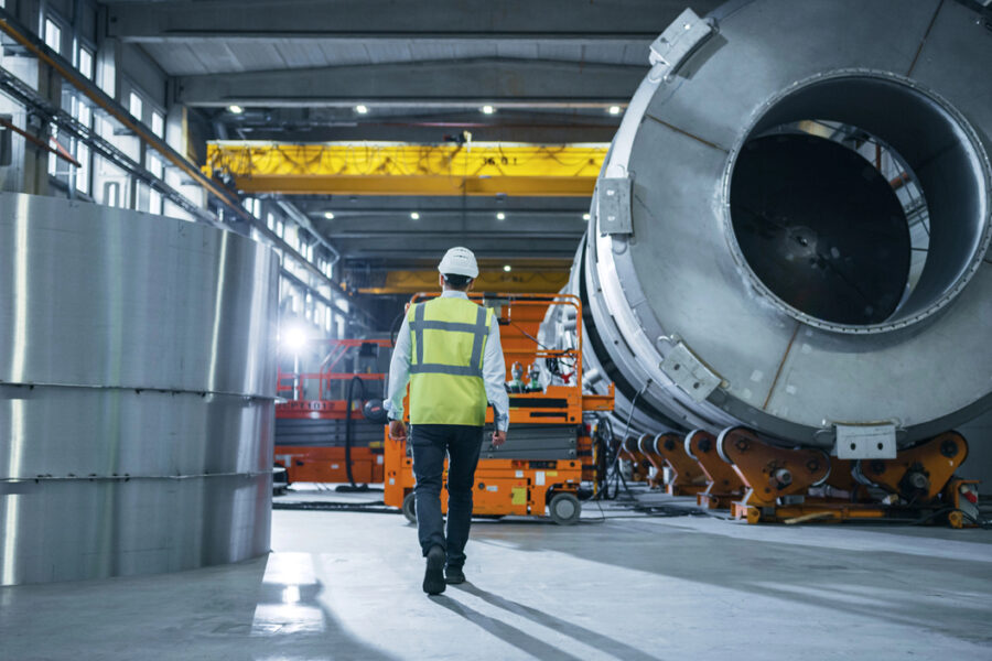 heavy industrial engine