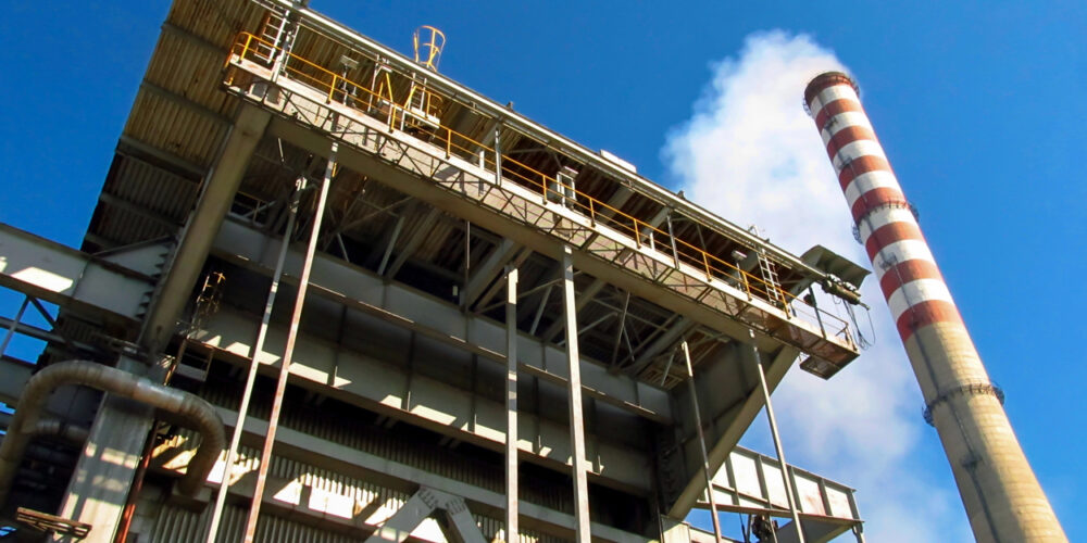 power boiler chimney