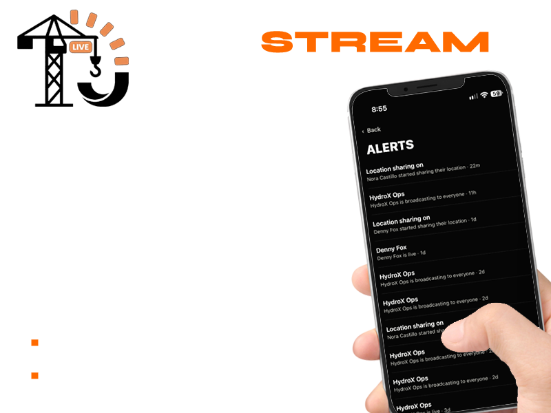 job stream app screen